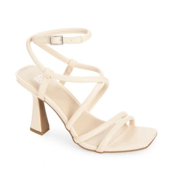 BP. Nordstrom Ashlyn Square Toe Strappy Sandal - Beige - Picture 2 of 16